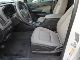2021 Chevrolet Colorado 4WD Work Truck with VIN 1GCGTBEN3M1130067, listed as a Copart auction lot 80538984 with 54,124 mi miles and Salvage title. Bid and sale history available at DreamBid. Image 7.