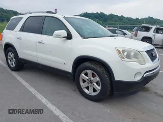 2010 GMC Acadia SLT1 z VIN 1GKLVMED9AJ182489, wystawiony jako IAAI lot #42381529 z przebiegiem 191 345 mil mil oraz . Historia ofert i sprzedaży dostępna na DreamBid. Obrazek 1.