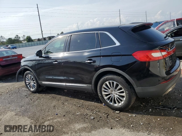 2016 Lincoln MKX Select with VIN 2LMTJ6KR9GBL50521, listed as a Copart auction lot 49872985 with 92,807 mi miles and Salvage Title. Bid and sale history available at carsss.com. Image 2.