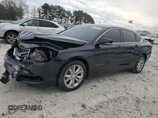 2017 Chevrolet Impala LT with VIN 2G1105S38H9129798, listed as a Copart auction lot 47363725 with 161,611 mi miles and Salvage Title. Bid and sale history available at DreamBid. Image 1.