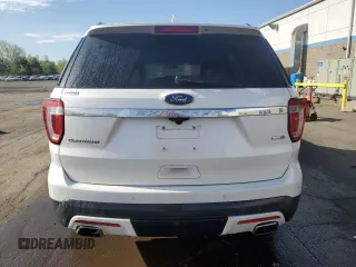 2016 Ford Explorer Platinum with VIN 1FM5K8HT8GGB25290, listed as a Copart auction lot 54882715 with 104,299 mi miles and Salvage Title. Bid and sale history available at DreamBid. Image 6.