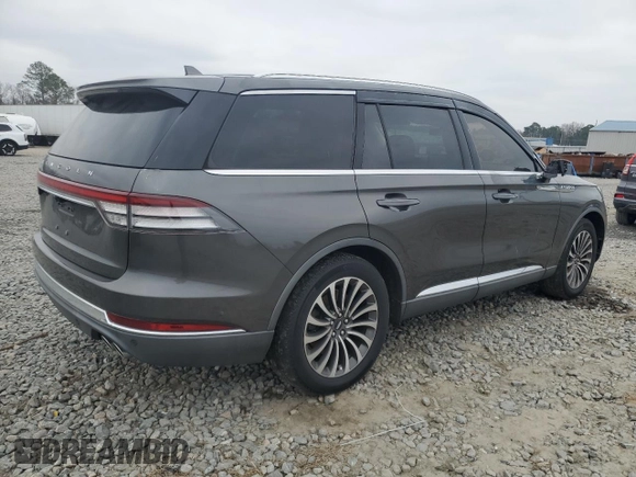 2020 Lincoln Aviator Reserve with VIN 5LM5J7WC1LGL09090, listed as a Copart auction lot 44200025 with 65,494 mi miles and Salvage title. Bid and sale history available at DreamBid. Image 3.