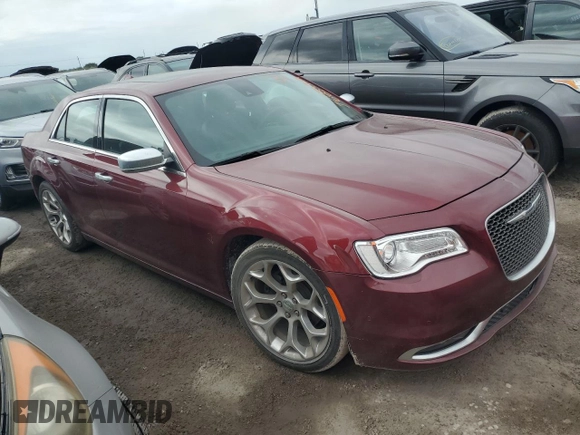 2016 Chrysler 300 with VIN 2C3CCAPG8GH220297, listed as a Copart auction lot 76839744 with 0 mi miles and Non Repairable. Bid and sale history available at carsss.com. Image 4.