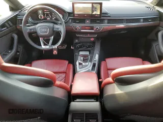 2022 Audi S5 Sportback Premium Plus z VIN WAUC4CF58NA035308, wystawiony jako Copart lot #78783284 z przebiegiem 18 564 mil mil oraz Szkody całkowita. Historia ofert i sprzedaży dostępna na DreamBid. Obrazek 8.
