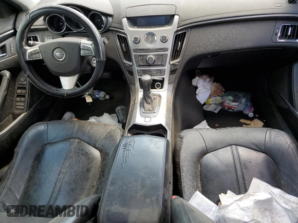 2009 Cadillac CTS AWD w/1SA with VIN 1G6DG577690160882, listed as a Copart auction lot 76880114 with 0 mi miles and Salvage Title. Bid and sale history available at carsss.com. Image 8.