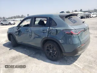 2024 Honda HR-V Sport with VIN 3CZRZ1H52RM732105, listed as a Copart auction lot 57705054 with 15,700 mi miles and Salvage title. Bid and sale history available at DreamBid. Image 2.