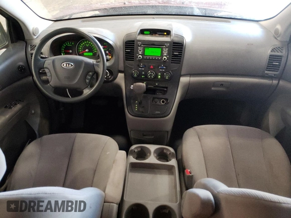 2009 Kia Sedona LX with VIN KNDMB233096314111, listed as a Copart auction lot 75015294 with 119,756 mi miles and Salvage Title. Bid and sale history available at carsss.com. Image 8.
