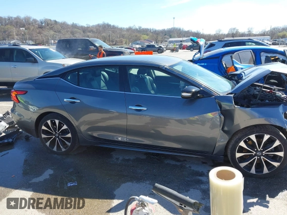 2018 Nissan Maxima SV with VIN 1N4AA6AP6JC368169, listed as a IAAI auction lot 41797219 with 43,166 mi miles and . Bid and sale history available at DreamBid. Image 14.