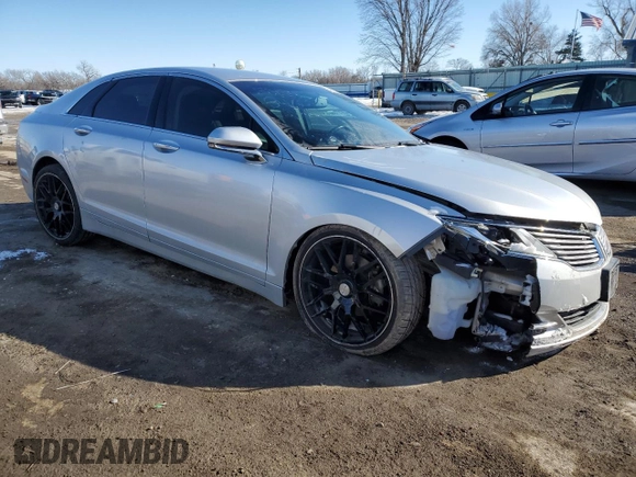 2014 Lincoln MKZ with VIN 3LN6L2J95ER822967, listed as a Copart auction lot 46287135 with 111,024 mi miles and Salvage Title. Bid and sale history available at carsss.com. Image 4.