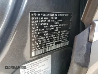 2013 Volkswagen Tiguan SE z VIN WVGAV7AX2DW023093, wystawiony jako Copart lot #64694405 z przebiegiem 137 460 mil mil oraz Szkoda całkowita • Salvage title. Historia ofert i sprzedaży dostępna na DreamBid. Obrazek 13.