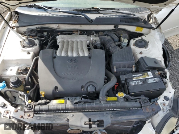 2004 Hyundai Sonata GLS with VIN KMHWF35H94A956887, listed as a Copart auction lot 71002324 with 117,914 mi miles and Salvage Title. Bid and sale history available at carsss.com. Image 12.