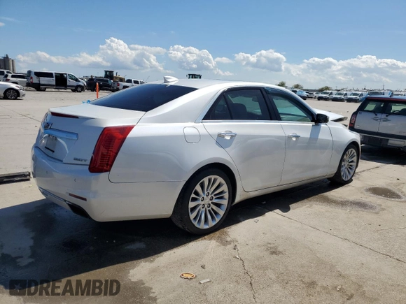 2015 Cadillac CTS Luxury RWD with VIN 1G6AR5SX3F0133042, listed as a Copart auction lot 50028255 with 149,534 mi miles and Salvage Title. Bid and sale history available at DreamBid. Image 3.