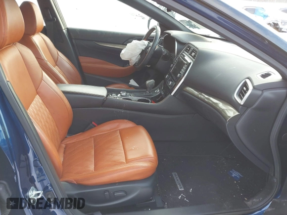 2020 Nissan Maxima Platinum with VIN 1N4AA6FVXLC380903, listed as a IAAI auction lot 41588780 with 44,238 mi miles and . Bid and sale history available at DreamBid. Image 5.