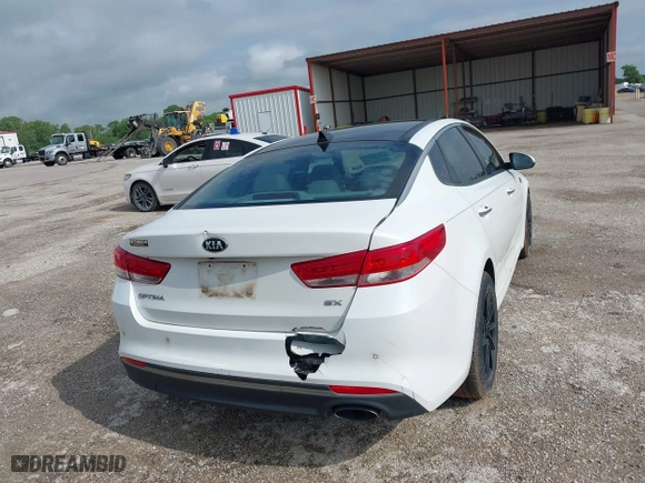 2016 Kia Optima EX with VIN 5XXGU4L38GG013197, listed as a IAAI auction lot 42125301 with 110,128 mi miles. Bid and sale history available at carsss.com. Image 16.