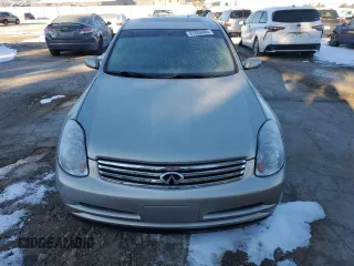 2003 Infiniti G35 w/Leather with VIN JNKCV51E33M311164, listed as a Copart auction lot 87859465 with 145,716 mi miles and Salvage Title. Bid and sale history available at carsss.com. Image 5.
