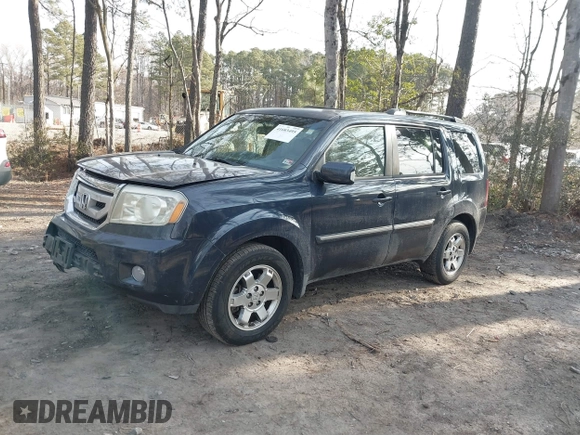 2009 Honda Pilot Touring with VIN 5FNYF48939B007471, listed as a IAAI auction lot 41683495 with 189,806 mi miles and . Bid and sale history available at carsss.com. Image 2.