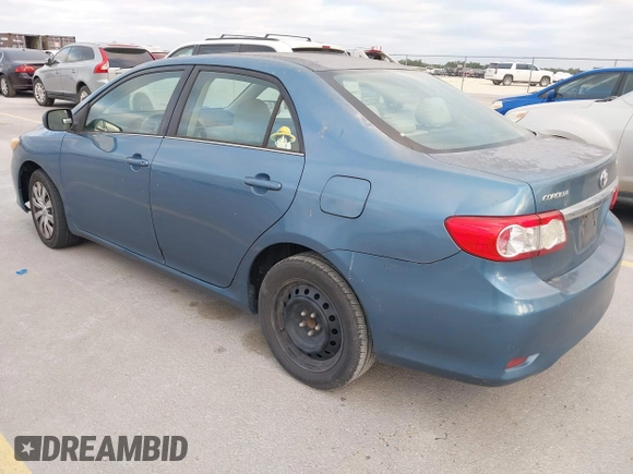 2013 Toyota Corolla L with VIN 5YFBU4EE9DP207345, listed as a IAAI auction lot 42058865 with 216,572 mi miles and . Bid and sale history available at DreamBid. Image 3.