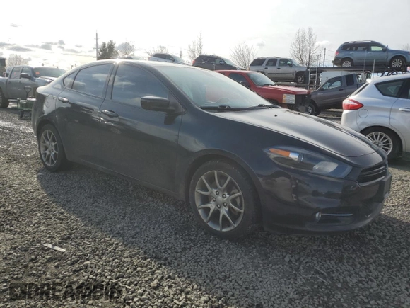 2015 Dodge Dart SXT with VIN 1C3CDFBB7FD205310, listed as a Copart auction lot 46233685 with 133,843 mi miles and Salvage Title. Bid and sale history available at carsss.com. Image 4.