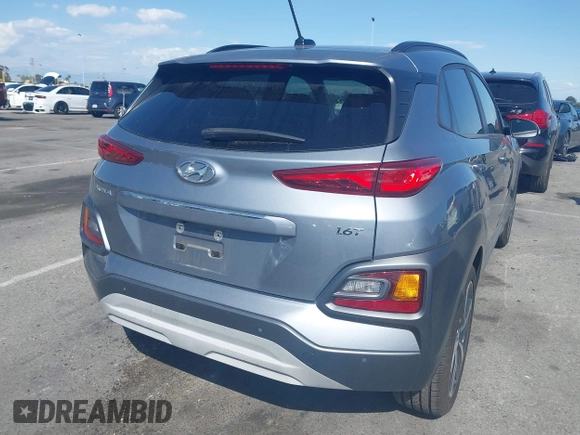 2018 Hyundai Kona Ultimate with VIN KM8K53A51JU101799, listed as a IAAI auction lot 41969569 with 20,167 mi miles. Bid and sale history available at carsss.com. Image 4.