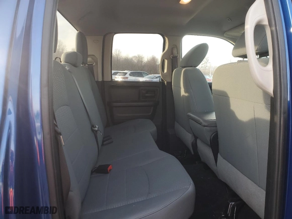 2019 Ram 1500 Classic Express with VIN 1C6RR7FGXKS643366, listed as a Copart auction lot 86594144 with 52,621 mi miles and Salvage Title. Bid and sale history available at carsss.com. Image 10.