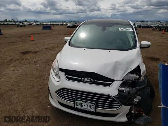 2016 Ford C-Max SEL with VIN 1FADP5CU0GL115513, listed as a Copart auction lot 54078984 with 105,319 mi miles and Salvage Title. Bid and sale history available at carsss.com. Image 11.