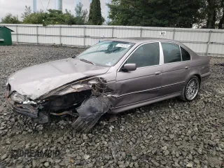 1998 BMW 5 Series 528iA with VIN WBADD632XWGT93475, listed as a Copart auction lot 71192224 with 0 mi miles and Salvage Title. Bid and sale history available at carsss.com. Image 1.