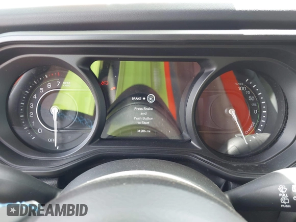 2024 Jeep Wrangler Rubicon with VIN 1C4RJXR60RW292120, listed as a IAAI auction lot 42613719 with 31,286 mi miles and . Bid and sale history available at DreamBid. Image 7.
