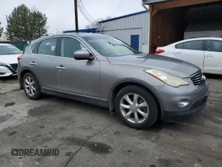 2008 Infiniti EX Journey with VIN JNKAJ09F98M356832, listed as a Copart auction lot 49654795 with 171,367 mi miles and Salvage title. Bid and sale history available at DreamBid. Image 4.