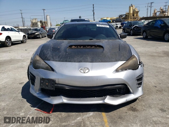 2017 Toyota 86 with VIN JF1ZNAA11H9710365, listed as a Copart auction lot 60167844 with 35,795 mi miles and Salvage Title. Bid and sale history available at carsss.com. Image 5.