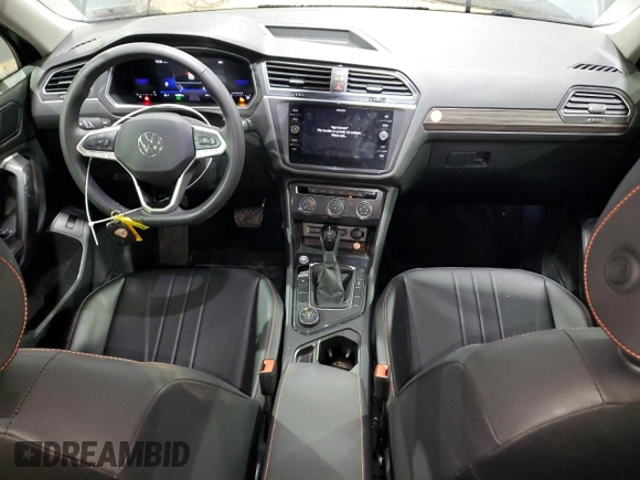 2024 Volkswagen Tiguan Wolfsburg Edition with VIN 3VV5B7AX7RM213589, listed as a Copart auction lot 50335945 with 4,200 mi miles and Clean title. Bid and sale history available at DreamBid. Image 8.