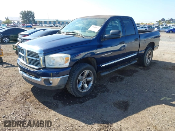 2007 Dodge 1500 SLT with VIN 1D7HU18207J606248, listed as a IAAI auction lot 42141047 with 128,821 mi miles. Bid and sale history available at carsss.com. Image 17.