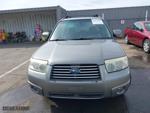 2006 Subaru Forester 2.5 X w/Premium Pkg with VIN JF1SG65676H743002, listed as a IAAI auction lot 41657192 with 1 mi miles. Bid and sale history available at carsss.com. Image 11.