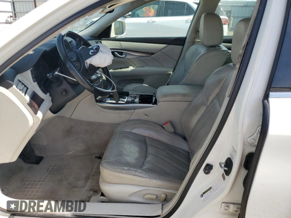 2013 Infiniti M with VIN JN1BY1AR0DM602077, listed as a Copart auction lot 43249275 with 176,392 mi miles and Salvage title. Bid and sale history available at DreamBid. Image 7.