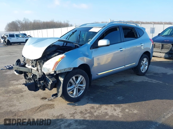 2013 Nissan Rogue S with VIN JN8AS5MV2DW121234, listed as a IAAI auction lot 41681471 with 143,326 mi miles and . Bid and sale history available at DreamBid. Image 18.