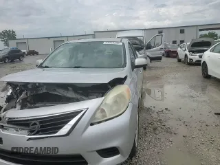 2012 Nissan Versa SV with VIN 3N1CN7AP9CL875493, listed as a Copart auction lot 63058395 with 204,253 mi miles and Salvage title. Bid and sale history available at DreamBid. Image 13.