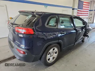 2016 Jeep Cherokee Sport z VIN 1C4PJLAB6GW166690, wystawiony jako Copart lot #63129105 z przebiegiem 164 544 mil mil oraz Szkoda całkowita • Salvage title. Historia ofert i sprzedaży dostępna na DreamBid. Obrazek 3.