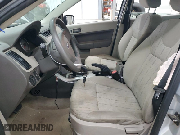 2008 Ford Focus SE with VIN 1FAHP35N98W184583, listed as a Copart auction lot 63604564 with 107,804 mi miles and Salvage Title. Bid and sale history available at carsss.com. Image 7.