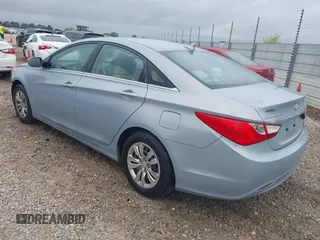 2011 Hyundai Sonata GLS with VIN 5NPEB4AC6BH190215, listed as a IAAI auction lot 41918753 with 91,814 mi miles and . Bid and sale history available at carsss.com. Image 3.