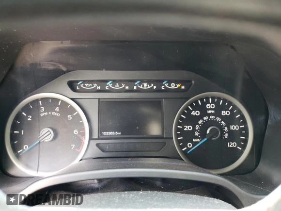 2017 Ford F-150 XL with VIN 1FTEW1EFXHKD51392, listed as a Copart auction lot 65843754 with 103,363 mi miles and Non repairable. Bid and sale history available at DreamBid. Image 9.