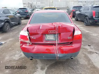2003 Audi A4 3.0L with VIN WAULT68E23A254280, listed as a IAAI auction lot 42492694 with Not provided miles and . Bid and sale history available at DreamBid. Image 16.