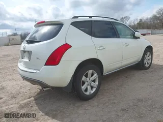 2007 Nissan Murano SL with VIN JN8AZ08T87W519155, listed as a IAAI auction lot 41504877 with 128,093 mi miles. Bid and sale history available at carsss.com. Image 4.