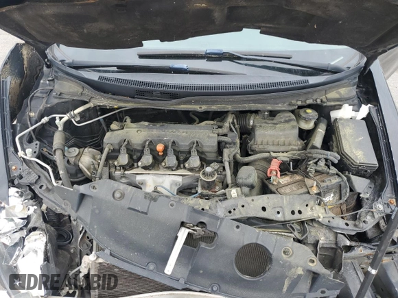 2015 Honda Civic EX with VIN 19XFB2F8XFE015585, listed as a Copart auction lot 53138455 with 127,651 mi miles and Salvage Title. Bid and sale history available at DreamBid. Image 11.