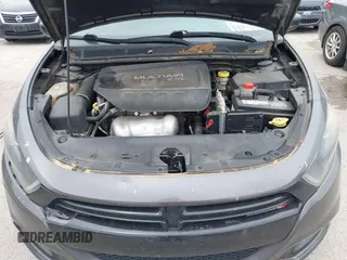2015 Dodge Dart SXT with VIN 1C3CDFBB9FD242777, listed as a IAAI auction lot 42078230 with 125,905 mi miles. Bid and sale history available at carsss.com. Image 10.