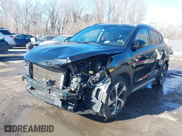 2018 Hyundai Tucson Sport with VIN KM8J33ALXJU771481, listed as a IAAI auction lot 41399335 with 64,905 mi miles. Bid and sale history available at carsss.com. Image 18.