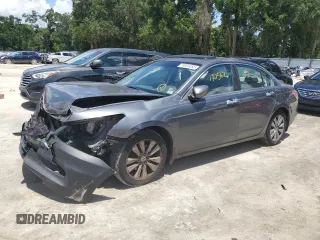 2011 Honda Accord EX-L с VIN 1HGCP3F83BA022998, выставлен на аукционе Copart как лот 59935265 с пробегом 170 562 миль миль и Списание • Salvage title. История ставок и продаж доступна на DreamBid. Изображение 1.
