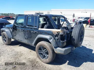 2021 Jeep Wrangler Unlimited Sport S с VIN 1C4HJXDG4MW753159, выставлен на аукционе IAAI как лот 41723515 с пробегом 86 589 миль миль и . История ставок и продаж доступна на DreamBid. Изображение 3.