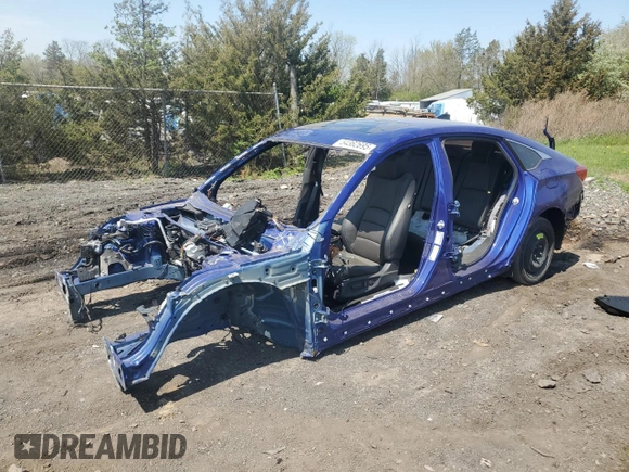 2021 Honda Accord Sport with VIN 1HGCV2F32MA017346, listed as a Copart auction lot 54362695 with Not provided miles and Salvage title. Bid and sale history available at DreamBid. Image 1.