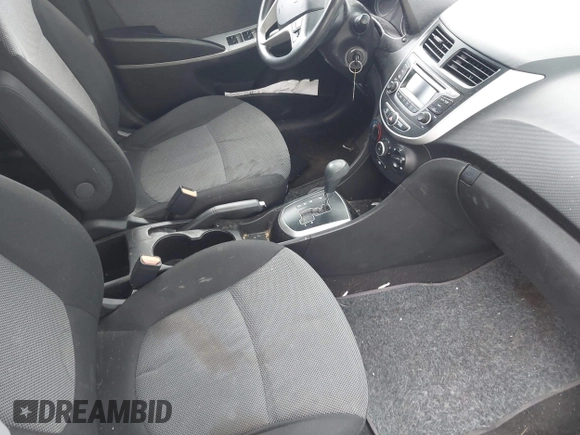 2014 Hyundai Accent GS with VIN KMHCT5AE3EU141605, listed as a IAAI auction lot 42157550 with 174,197 mi miles. Bid and sale history available at carsss.com. Image 5.