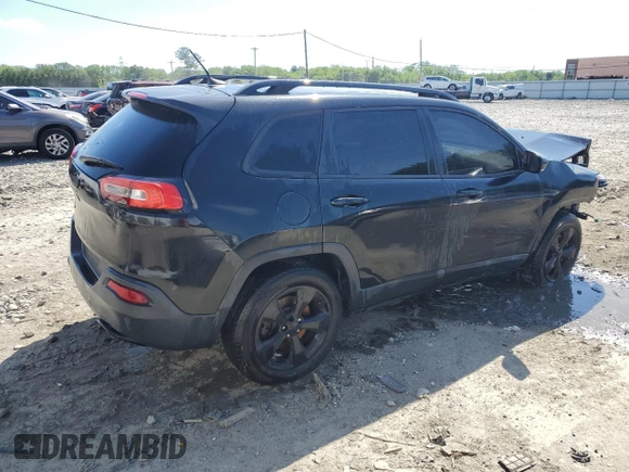 2016 Jeep Cherokee Limited with VIN 1C4PJMDB0GW366630, listed as a Copart auction lot 57622875 with 219,132 mi miles and Salvage title. Bid and sale history available at DreamBid. Image 3.