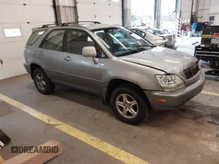 2002 Lexus RX 300 with VIN JTJHF10U420280628, listed as a IAAI auction lot 41637688 with 239,780 mi miles. Bid and sale history available at carsss.com. Image 1.